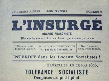 journal "L'Insurg" de 1896