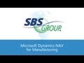 Microsoft Dynamics NAV for Manufacturing