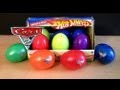 Disney Cars 2 Holiday Edition + Hot Wheels Easter Egg Speedsters Toy Surprise Lightning McQueen Toys