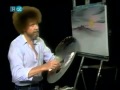 Bob Ross Paints Winter Scenery