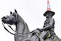 Traffic cones will continue to be a regular sight on the head of a statue of The Duke of Wellington in central Glasgow.