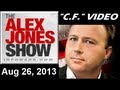 The Alex Jones Show:(VIDEO Commercial Free) Monday August 26 2013: Jerome Corsi & Greg Palast