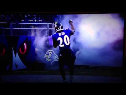 Ray Lewis - last home game intro dance - Baltimore Ravens entrance