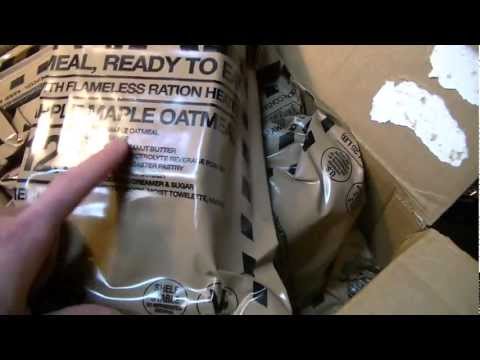 MealKitSupply MRE Case of 12 Unboxing/Overview (HD)