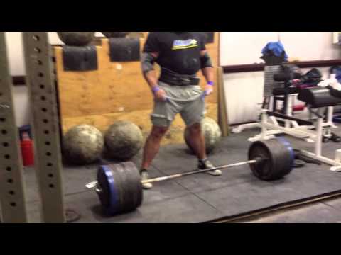 Brian Shaw WSM 2013 Deadlift Training/985 lb Deadlift