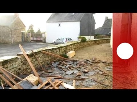 Strong winds strike France, Germany and the Netherlands