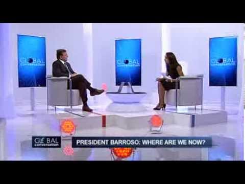 @BarrosoEU (@EU_Commission) in conversation with Euronews