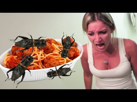 SPAGHETTI AND MEAT BUGS PRANK