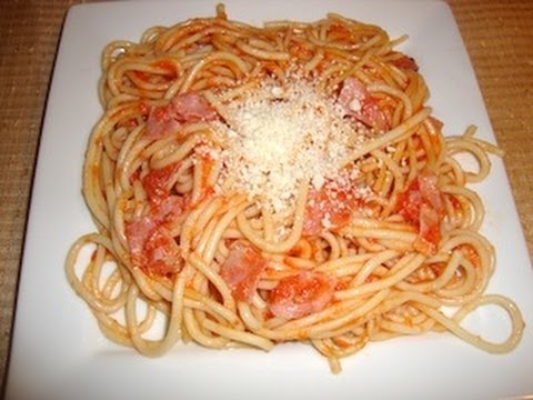 Receta de spaghetti rojo comida mexicana