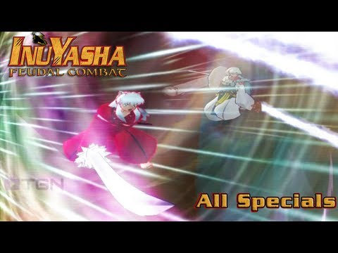 Inuyasha: Feudal Combat - All Specials/Combination Finishers