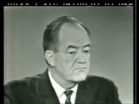 Hubert Humphrey on Face the Nation