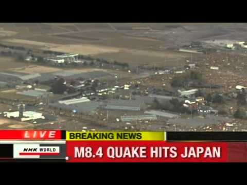 Earth Quake in Japan - Tsunami LIVE News 11.03.2011