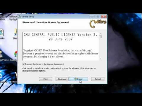 Como Instalar y usar Calibre para crear libros .Epub .PDF, iBooks tutorial parte 2