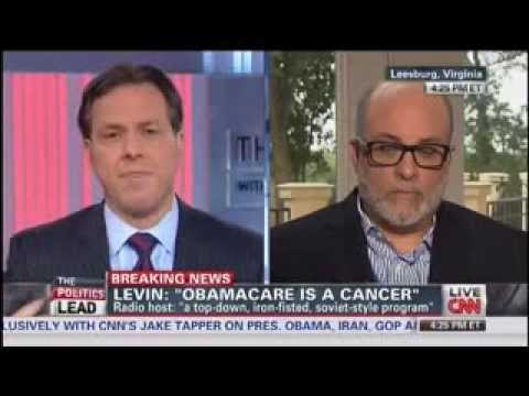 Mark Levin on CNN w/ Jake Tapper Bashes 'Serial Liar' Obama's 'Scare Tactics' Over Gov't Shutdown