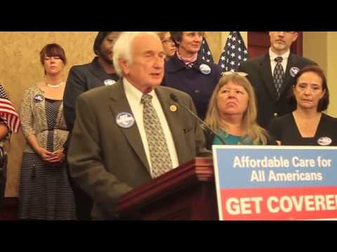 Rep  Levin at ACA Press Event   YouTube