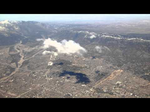 Los Angeles airport landing LAX