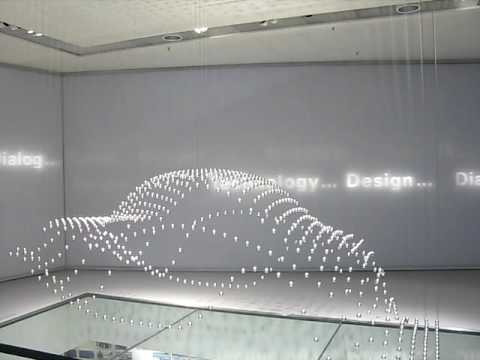 Kinetic sculpture at the BMW Museum (audio swap)