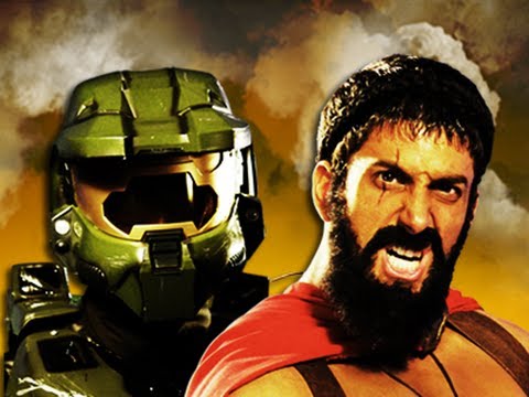 Master Chief vs Leonidas. Epic Rap Battles of History Season 2.