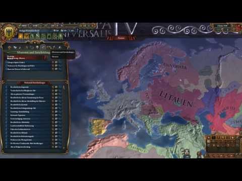 Holy Roman Empire in Europa Universalis IV 1820 [+ ENG,GER,HUN Subtitle]