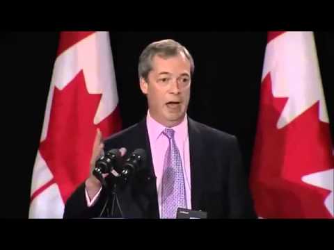 UKIP Nigel Farage - Speech in Canada 2013