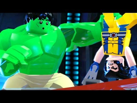 LEGO Marvel Super Heroes #04: Wolverine Vs Hulk / Libertando todos os Vilões - HD gameplay