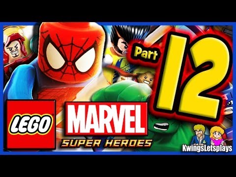 LEGO Marvel Super Heroes Walkthrough Part 12 Captain America Vs Magneto Raptors!