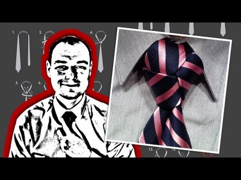 How to Tie a Necktie Trinity Knot