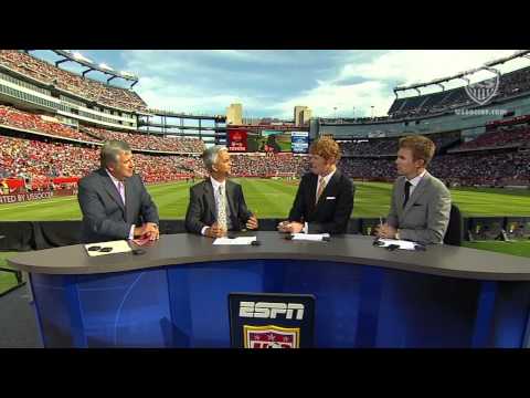 Sunil Gulati Discusses FIFA and CONCACAF on ESPN Halftime Show at Gillette Stadium