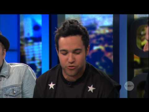 Patrick Stump & Pete Wentz interview on The Project (2013) - Fall Out Boy