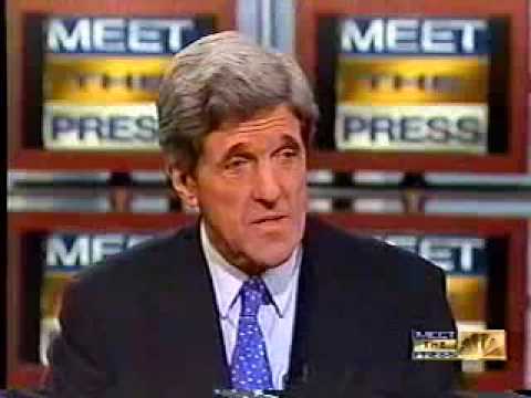 MSNBC Meet The Press Interview with John Kerry the Skull & Bones Question