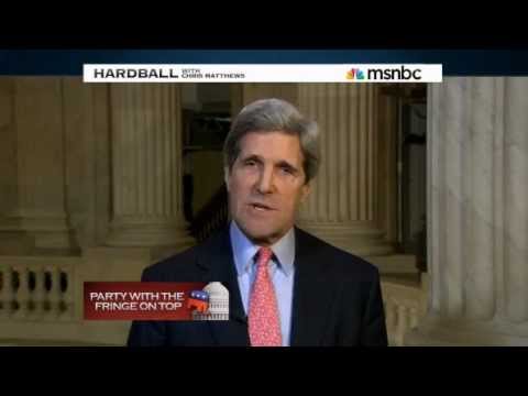 Senator John Kerry and Congressman Ted Kennedy Jr Interview with  Chris Matthews on MSNBC - 12/5/12