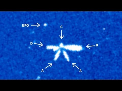 GIANT WINGED UFO Around The Sun, SOHO NASA, July 13, 2013 HD 1080p