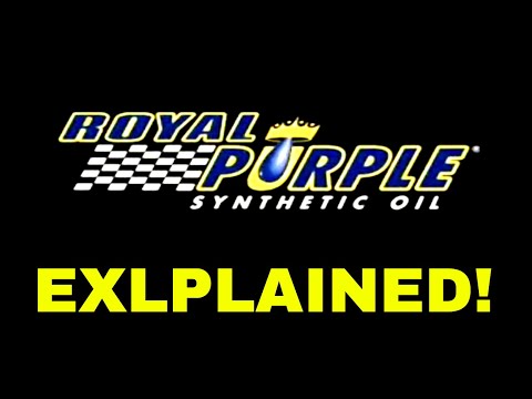 Royal Purple Synthetic Oil Explained V8TV