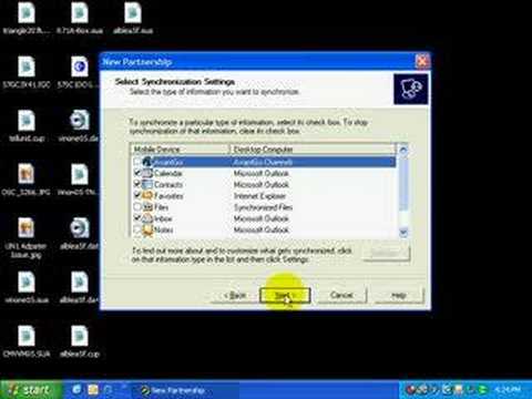 Pocket PC Training - ActiveSync Connect