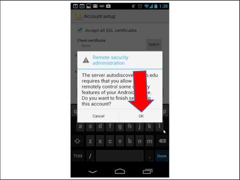 Exchange ActiveSync for Android phone.