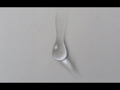 How to Draw a Water Drop Step by Step