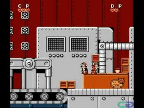 Chip 'n Dale Rescue Rangers - NES Co-op Playthrough 3/3