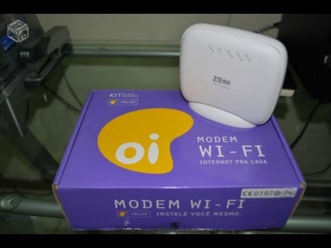 Tutorial - Configurar Rotear modem ZTE OI VELOX Wi-Fi