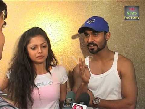 Drashti Dhami  doing lot of mischief & pulling leg of salman yusuf Grand Finale  Rehersal of Jhalak