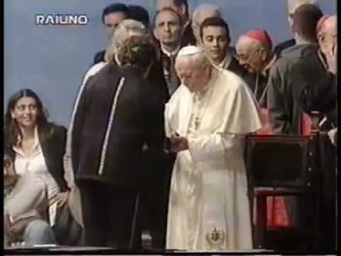 Bob Dylan and Pope John Paul II