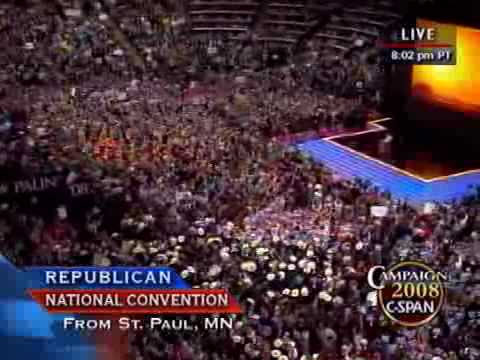 C-SPAN: Vice Presidential Candidate Gov. Sarah Palin (AK) Full Speech at the RNC