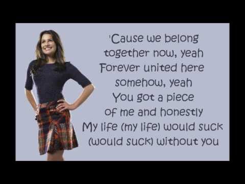 Glee - My Life Would Suck Without You (lyrics)