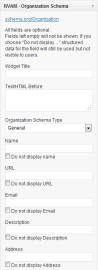 Schema.org Widget