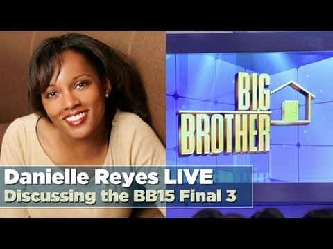 LIVE with Danielle Reyes on the Big Brother 15 Final 3 - 9/13/13