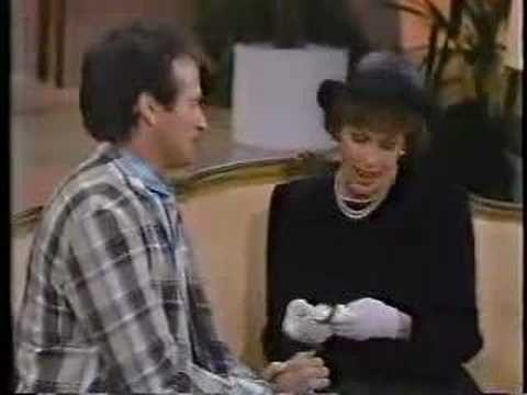 Carol Burnett and Robin Williams -The Funeral