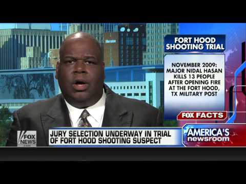 Fort Hood survivor reacts to start of trial, scolds Holder