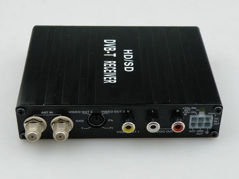 Full HD 1080 Car DVB-T MPEG-4,H.264 MPEG-2 MPEG4 AVC Digital TV Tuner 230 km/h