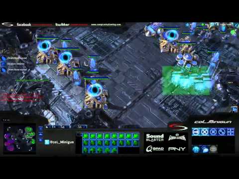 Minigun Commentating Ladder - G5 (vs. Ostojiy) - Starcraft 2