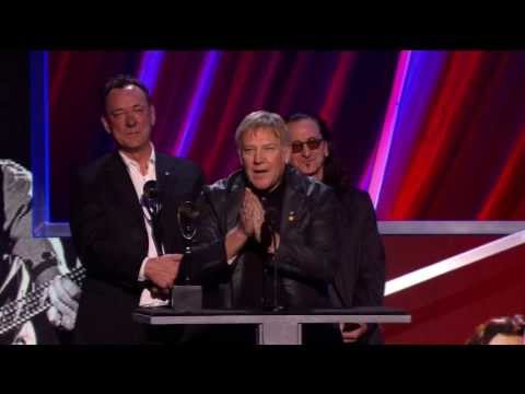 Rush acceptance speech  at the Rock & Roll Hall of Fame 2013