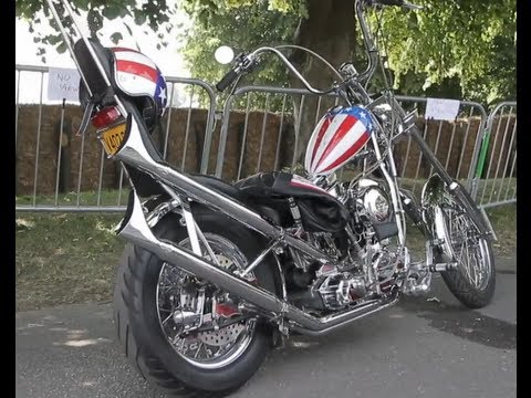 Peter Fonda and the Captain America Bike